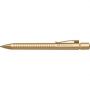 Długopis Faber-Castell Grip 2011, złoty matowy, XB - 2